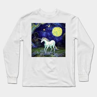 Unicorn forest Long Sleeve T-Shirt